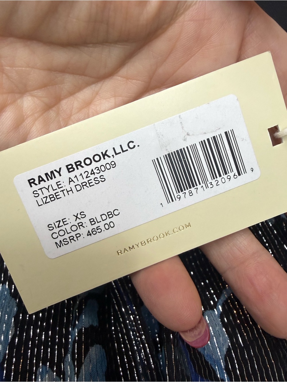 Ramy Brook Lizbeth Silk-Blend Mini Dress size XS - Picture 11 of 12
